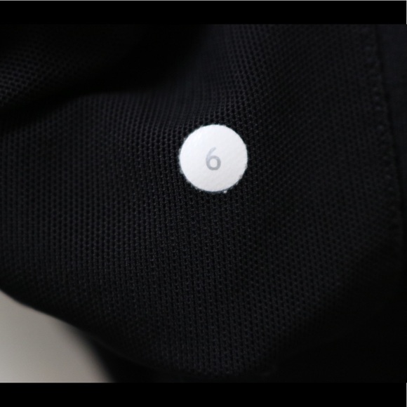 Lululemon black wide leg cropped workout pants - Picture 6 of 6